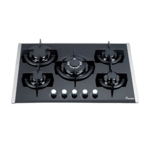 Tope de cocina 5h 70cm a gas vitro M:VETRO7041TC:NX Tecnolam