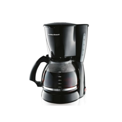 Cafetera electrica 12 tazas negra M:49316R Hamilton Beach